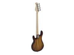 MM-501 E-Bass, fretless, tobacco