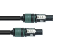 Speaker cable Speakon 4x4 10m bk