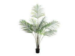 Areca palm with big leaves, artificial plant, 185cm