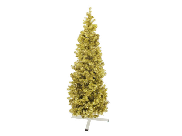 Fir tree FUTURA, gold metallic, 180cm