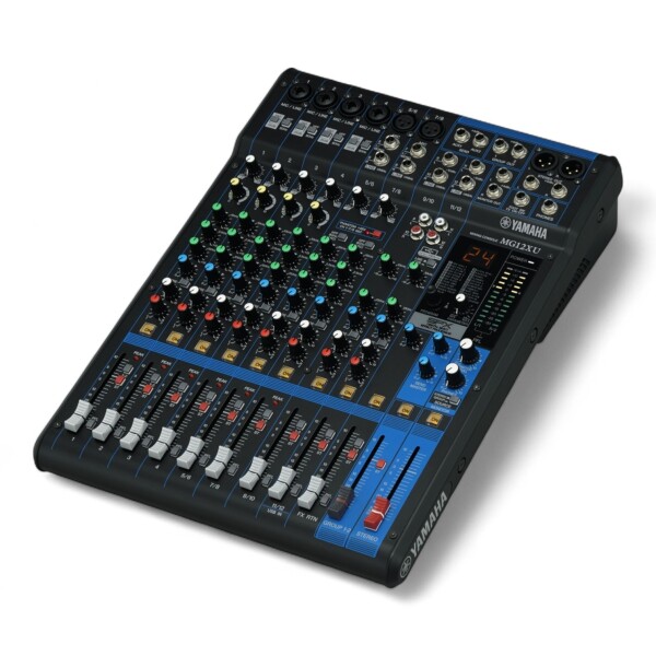 Rental: Yamaha MG 12XU, live mixing console, 12 channels, 2 aux, SPX-FX,