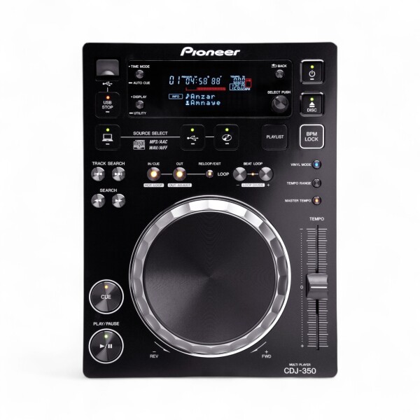 Rent: CDJ 350, CD Player 1-fold, USB