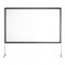 Noleggio: Portascreen, schermo di proiezione anteriore/posteriore 2,2m x 3m