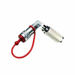 CO2 Bottle to hose connector 90 degrees