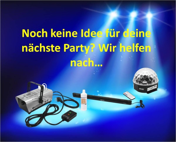 Partyset, Starter-Partyset für zuhause