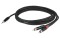 FLX30 - Stereo mini jack to 2 RCA Male 3m recessed jack body