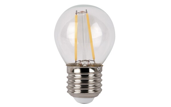 LED Bulb Clear WW E27 2W (non-dimmable)