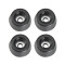 4903 M4 AH - Bag of 4 Rubber Feet 20 x 9 mm black