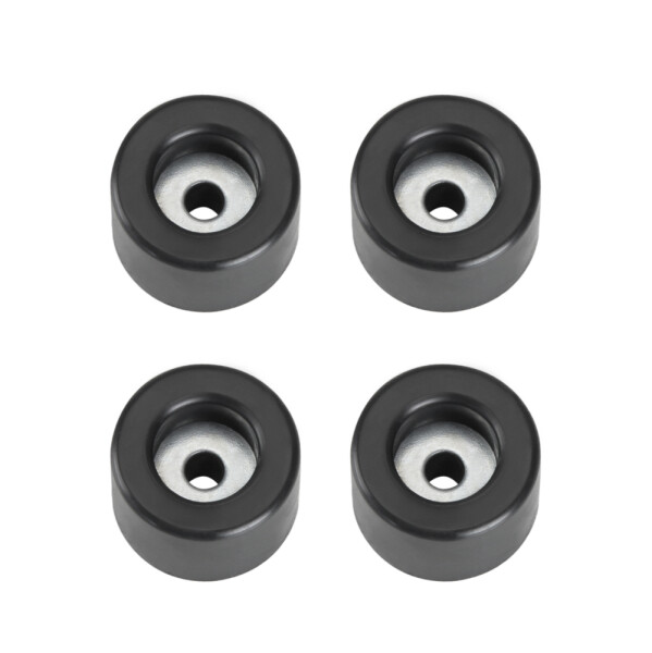 4904 M4 AH - Lot de 4 Pied caoutchouc 25 x 15 mm en sachet