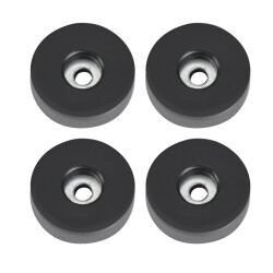 4906 M4 AH - Bustina con set di 4 piedi in gomma 38 x 10 mm