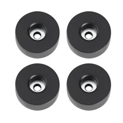 4907 M4 AH - Bustina con set di 4 piedi in gomma 38 x 15 mm