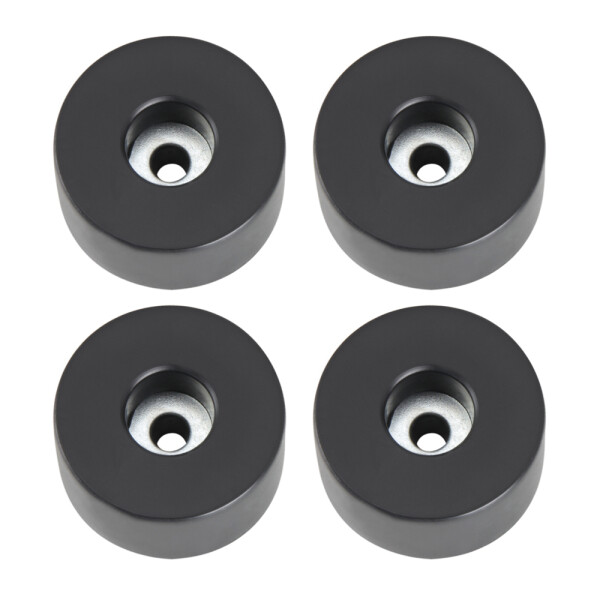 4909 M4 AH - Bustina con set di 4 piedi in gomma 38 x 20 mm