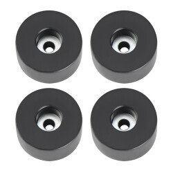 4909 M4 AH - Bustina con set di 4 piedi in gomma 38 x 20 mm