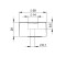 4909 M8 AH - Bustina con set di 8 piedi in gomma 38 x 20 mm
