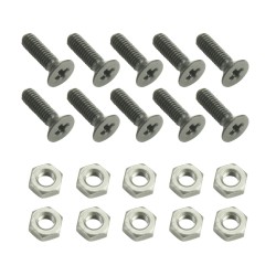 Adam Hall 19" Parts 5420 M10 AH - Bag of 10 M3 x 10...