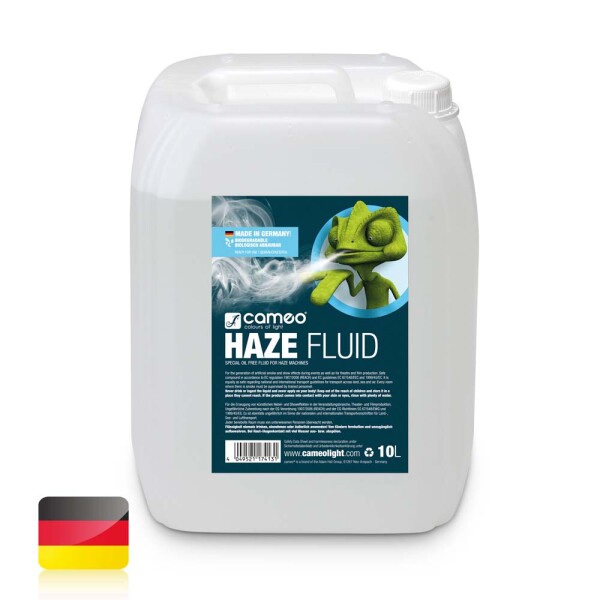 HAZE FLUID 10 L - Liquido effetto nebbia con densità fine e lunga durata, privo di olio da 10 L