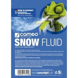 SNOW FLUID 5 L - Liquido speciale per macchine effetto...