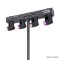 HYDRABEAM 400 RGBW - Impianto di illuminazione con 4 proiettori a testa mobile ultraveloci dotati di Quad-LED RGBW CREE da 10 W