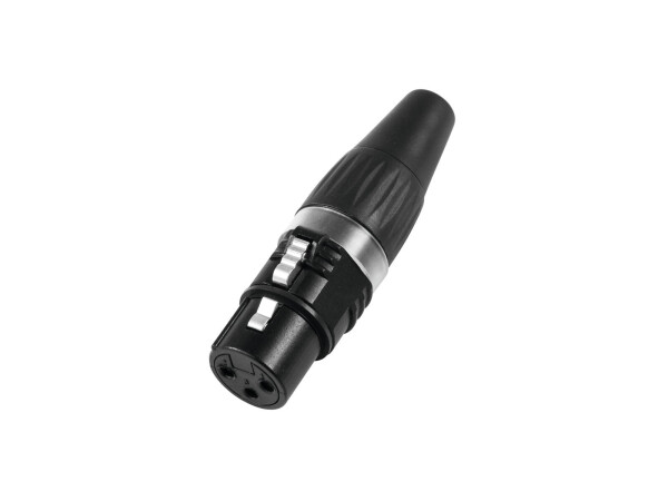XLR plug 3pin HI-X3CF-BLK