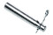 F52 steel pin with R-clip