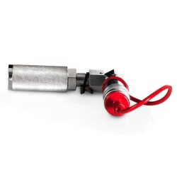 CO2 Bottle to hose connector