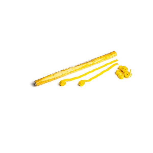 Streamers 10m x 1.5cm - Yellow