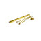 Metallic streamers 5m x 0.85cm - Gold