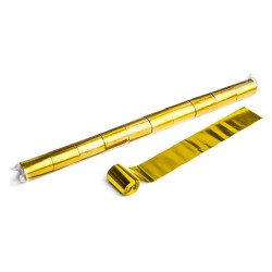 Metallic Stadium Streamers 20m x 5cm - Gold