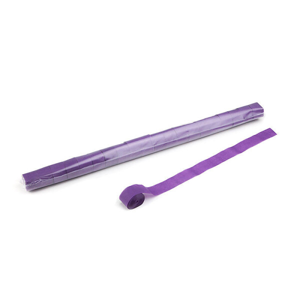 Stadium Streamers 20m x 2.5cm - Purple