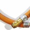 PRO Propane gas hose 10m incl.quick connector male/female