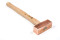 Copper hammer 500g with hickory handle