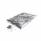 Metallic confetti raindrops 6x6mm - Silver