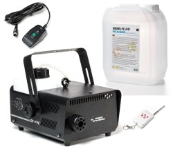 DJ Power DF-V9C Set 1 - Nebelmaschine inkl. 5L Rookie...
