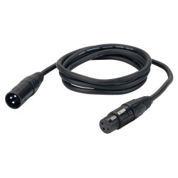 2er Set DAP Audio FL01 - 3-pol XLR-Kabel / Mikrofonkabel...