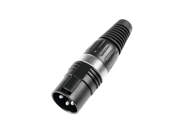 XLR plug 3pin HI-X3CM-BLK