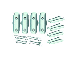 QUADLOCK QL-ET Set Cone/Pivot/Pin