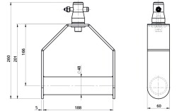 Single Downrigger Alu (GT/GQ)