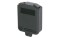 D-size hinged cover IP42 Black