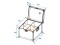 Flightcase 4x AKKU UP-4