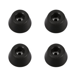 4901 M4 AH - Lot de 4 pied caoutchouc 30 x 15 mm en sachet
