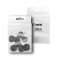 4901 M8 AH - Bustina con set di 8 piedi in gomma 30 x 15 mm