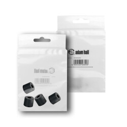 4913 M4 AH - Bustina con set di 4 piedi in gomma 38 x 33 mm
