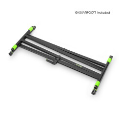 KSX 2 - Keyboard Stand X-Form, Double, Black