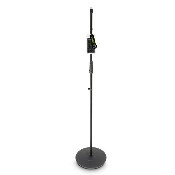 MS 23 - Microphone Stand with Round Base, Black