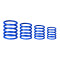 RP 5555 BLU 2 - Universal Ring Pack, Deep Sea Blue