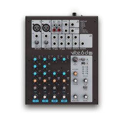 VIBZ 6 D - 6-Channel Mixing Console with DFX