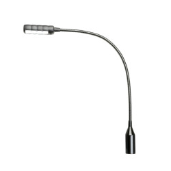 SLED 1 ULTRA XLR 3 - Lampada a collo di cigno XLR a 3...