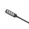 SLED 1 ULTRA XLR 3 - Lampada a collo di cigno XLR a 3 poli con 4 COB LED