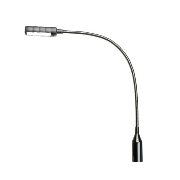 SLED 1 ULTRA XLR 4 - Lampada a collo di cigno XLR a 4 poli con 4 COB LED