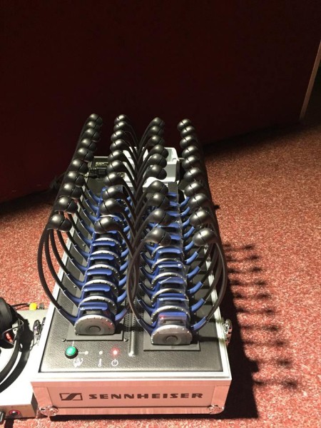 Miete: Sennheiser Tourguide System, 20 Kopfbügelempfänger, 1x Handfunkmik